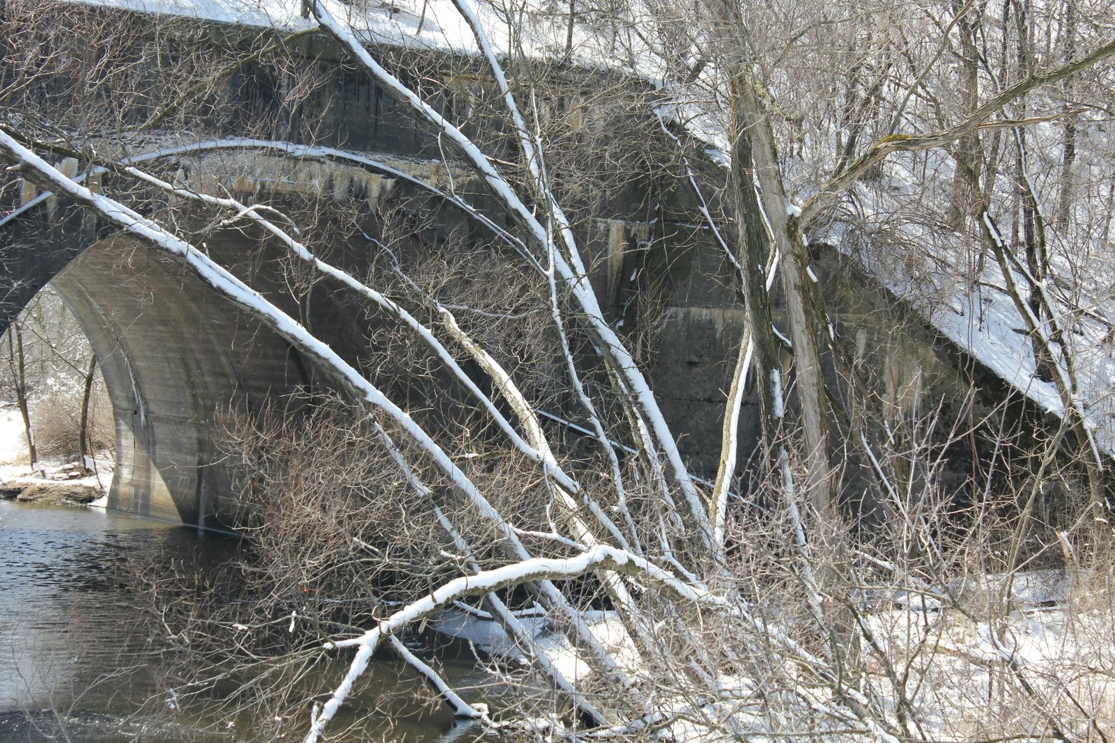 West abutment